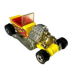1988 Hot Wheels Yellow T-Bucket  1/64 Diecast